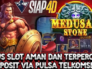 Situs Slot Terpercaya Deposit Pulsa Bermain Medusa's Stone